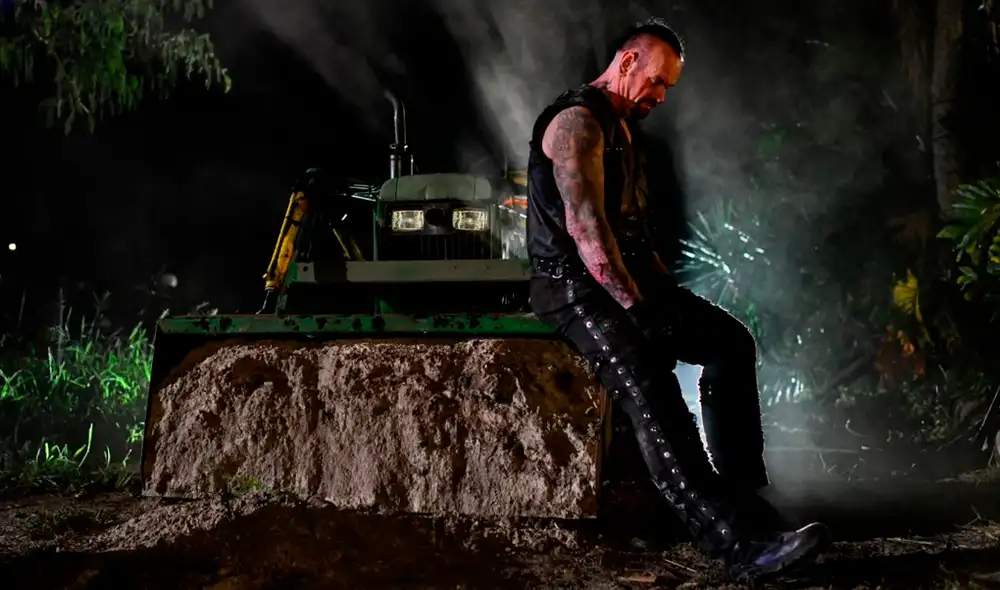 The Undertaker venció a AJ Styles y cerró la primera parte del WWE WrestleMania 36. Foto: WWE