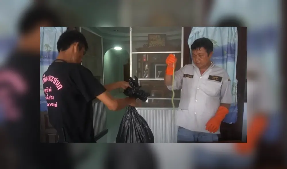 Desliza hacia la izquierda para ver las imágenes del viral de YouTube. Foto: Captura.