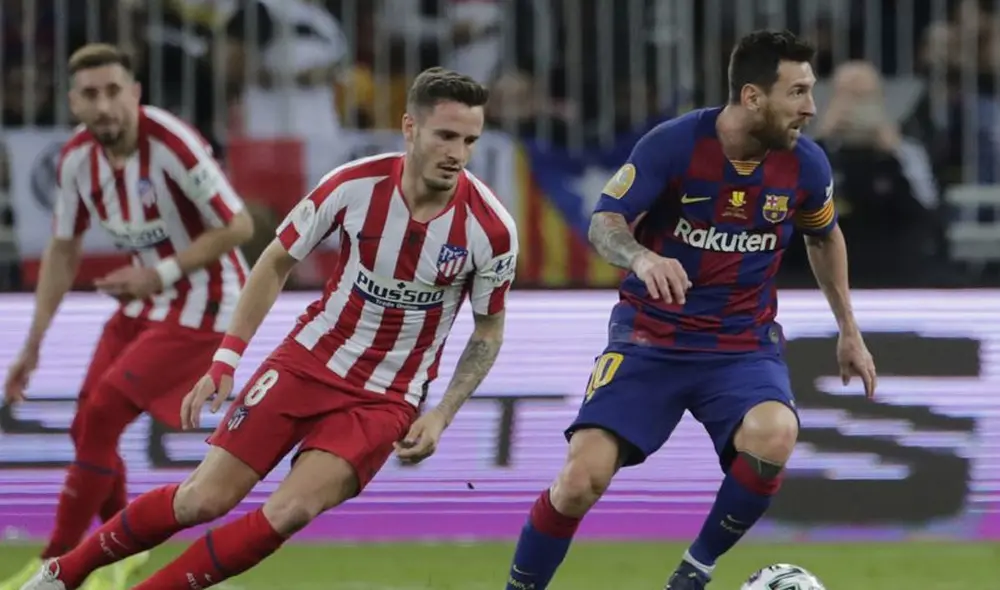 Barcelona vs. Atlético de Madrid por LaLiga Santander. | Foto: AP