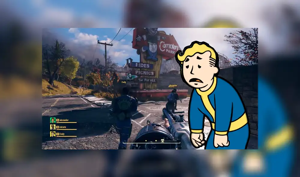 Fallout 76: actualización trajo de nuevo bugs del pasado