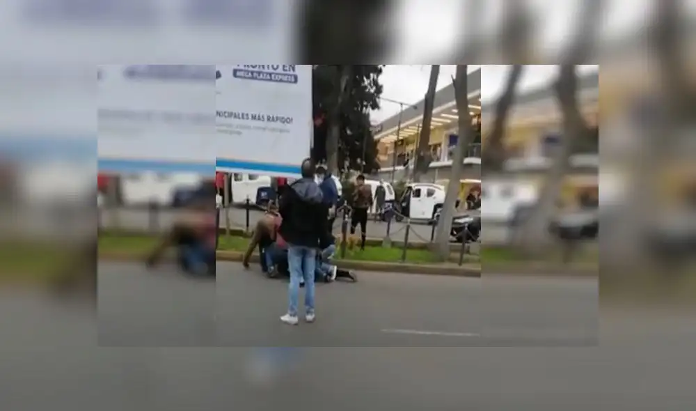 El detenido portaba un arma de fuego y más de 100 paquetes de pasta básica de cocaína. / Captura de pantalla - Panamericana El detenido portaba un arma de fuego y más de 100 paquetes de pasta básica de cocaína. / Captura de pantalla - Panamericana