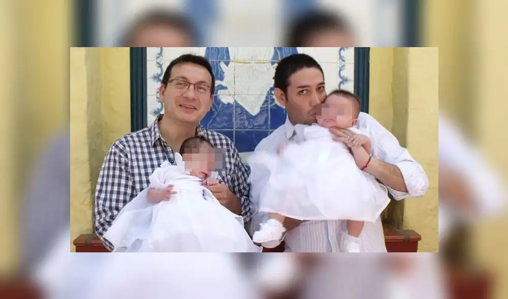 Ariel y Damián se convirtieron en padres a pesar de los obstáculos que tuvieron para adoptar. Foto: Difusión Ariel y Damián se convirtieron en padres a pesar de los obstáculos que tuvieron para adoptar. Foto: Difusión