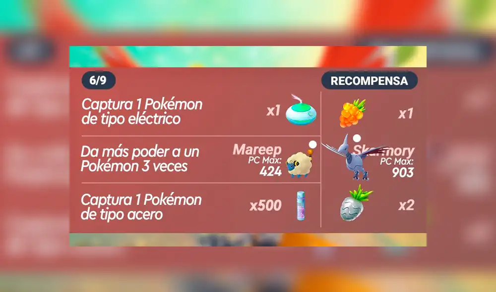 Créditos: Pokémon GO Hub Perú. Diseño: LEGENDS Lima.