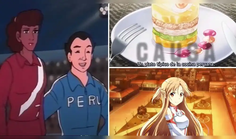 Sword Art Online es uno de los animes que incluyó una referencia a Perú - Crédito: Composición
