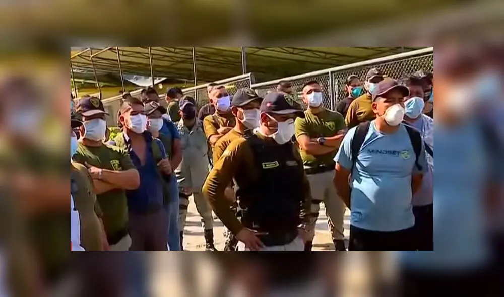 Personal pide más material de protección y que se les realice pruebas de descarte. (Foto: Captura de video / Latina Noticias)