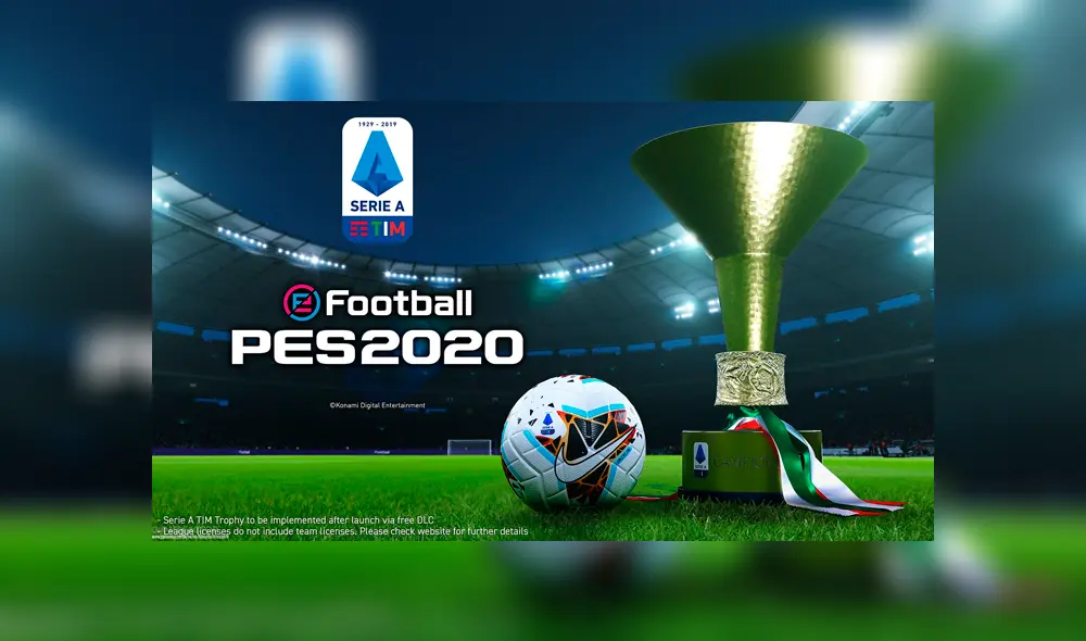 Fecha de lanzamiento, ediciones, precio y equipos licenciados en PES 2020.