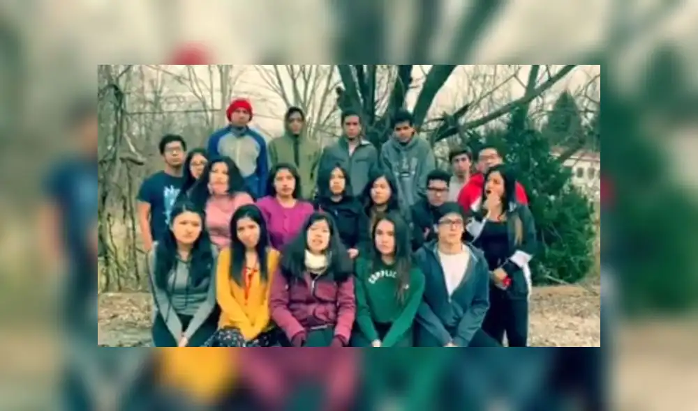 Jóvenes grabaron un video para tratar de transmitir su situación en los Estados Unidos. (Foto: Captura) Jóvenes grabaron un video para tratar de transmitir su situación en los Estados Unidos. (Foto: Captura)