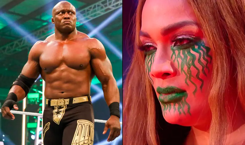 Bobby Lashley y Nia Jax dieron la hora en Monday Night Raw. Foto: WWE Bobby Lashley y Nia Jax dieron la hora en Monday Night Raw. Foto: WWE