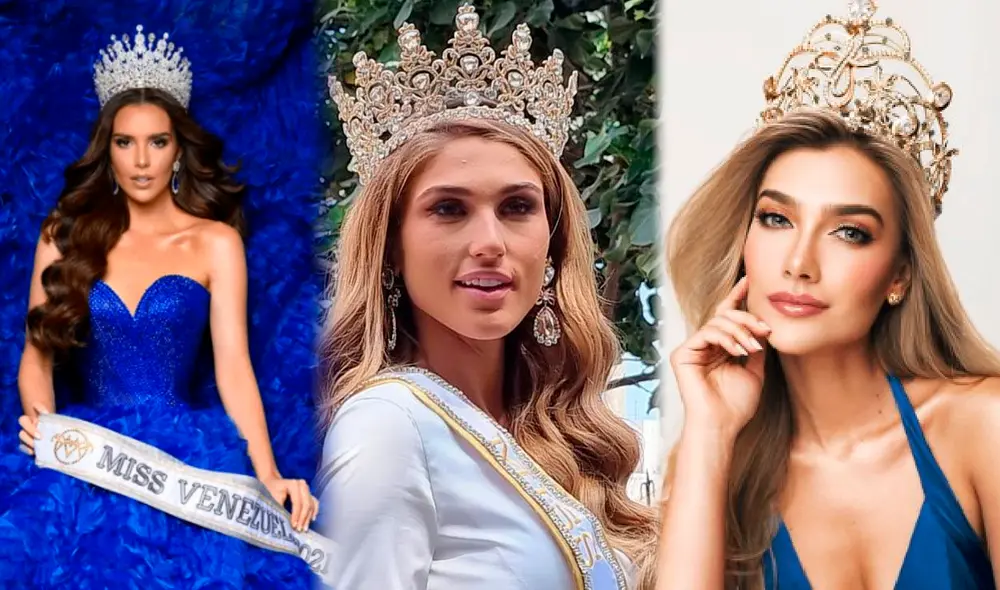 Miss Venezuela, Miss Perú y Miss Colombia. Foto: Gianella Aguirre/ URPI - GLR/composición LR Miss Venezuela, Miss Perú y Miss Colombia. Foto: Gianella Aguirre/ URPI - GLR/composición LR