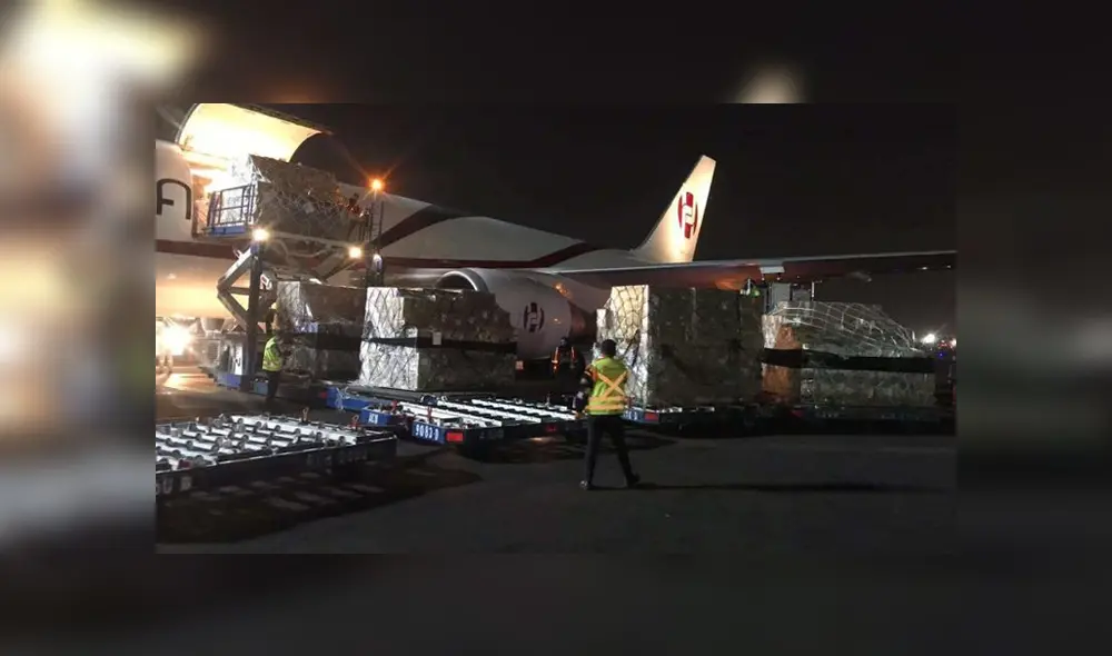 Primeros suministros médicos recibidos en México. (Foto: ccchinamexico.org)