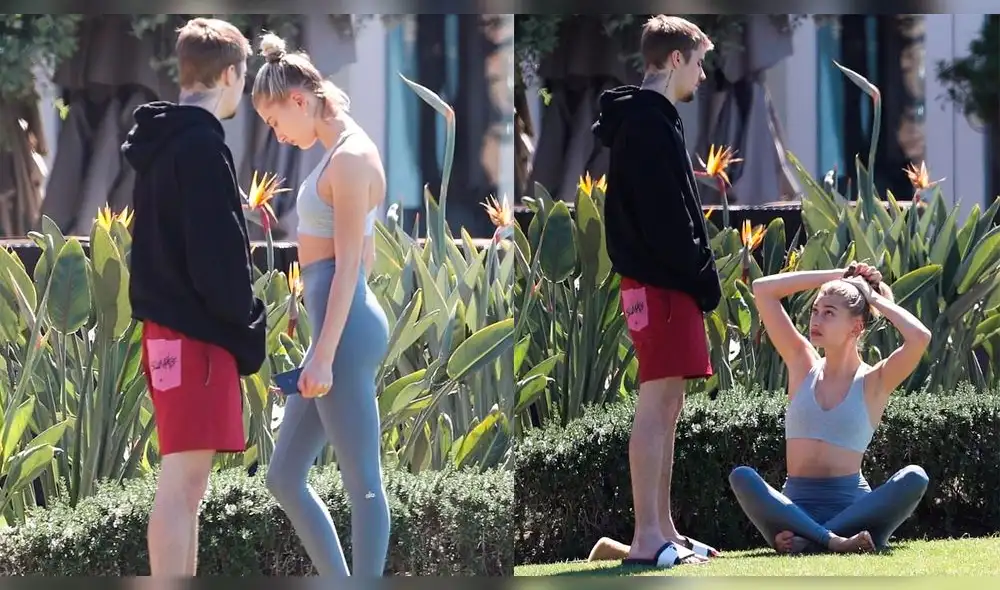 Justin Bieber y Hailey Baldwin son captados discutiendo en la vía pública