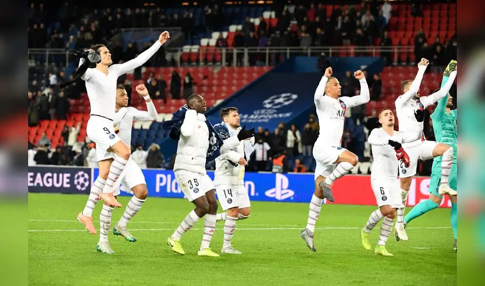 El cuadro parisino goleó 5-0 y será cabeza de serie en el sorteo de octavos. Foto: AFP.