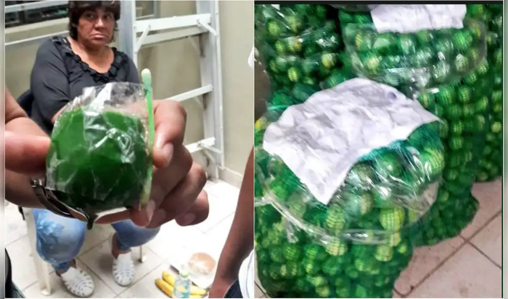  Tumbes: Ministerio Público incauta droga líquida escondida en casi 7 mil limones