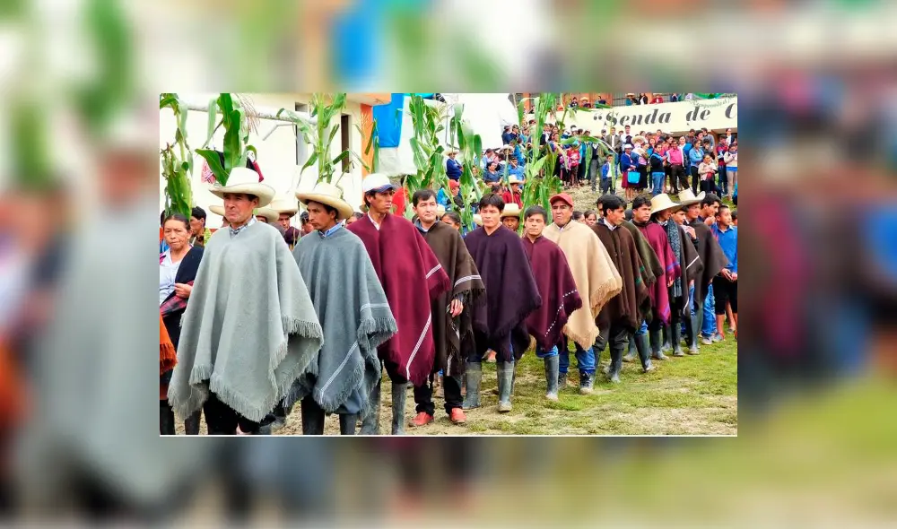 Los integrantes de las rondas campesinas exigen la renuncia de la presidenta Dina Boluarte. Foto: La República