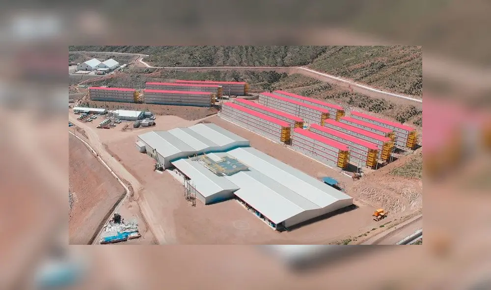 Uno de los campamentos mineros del Grupo Cintac.