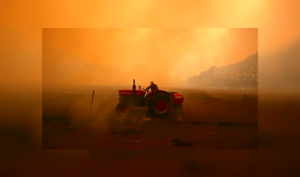 Incendio forestal en Australia Incendio forestal en Australia