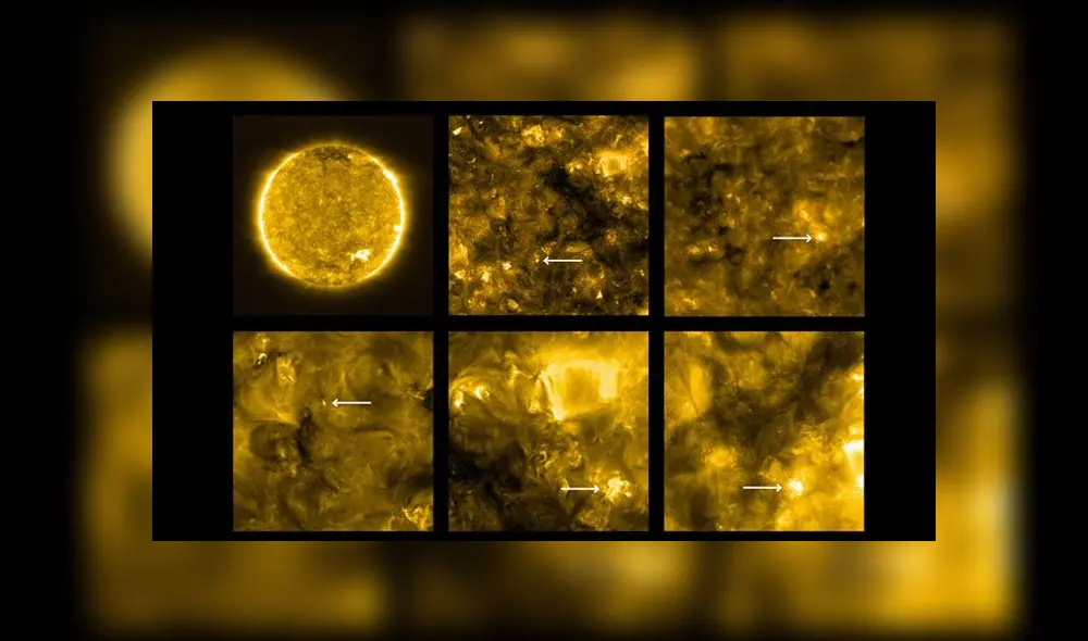 Solar Orbiter logró las imágenes más cercanas del Sol jamás tomadas. Crédito: ESA/NASA. Solar Orbiter logró las imágenes más cercanas del Sol jamás tomadas. Crédito: ESA/NASA.