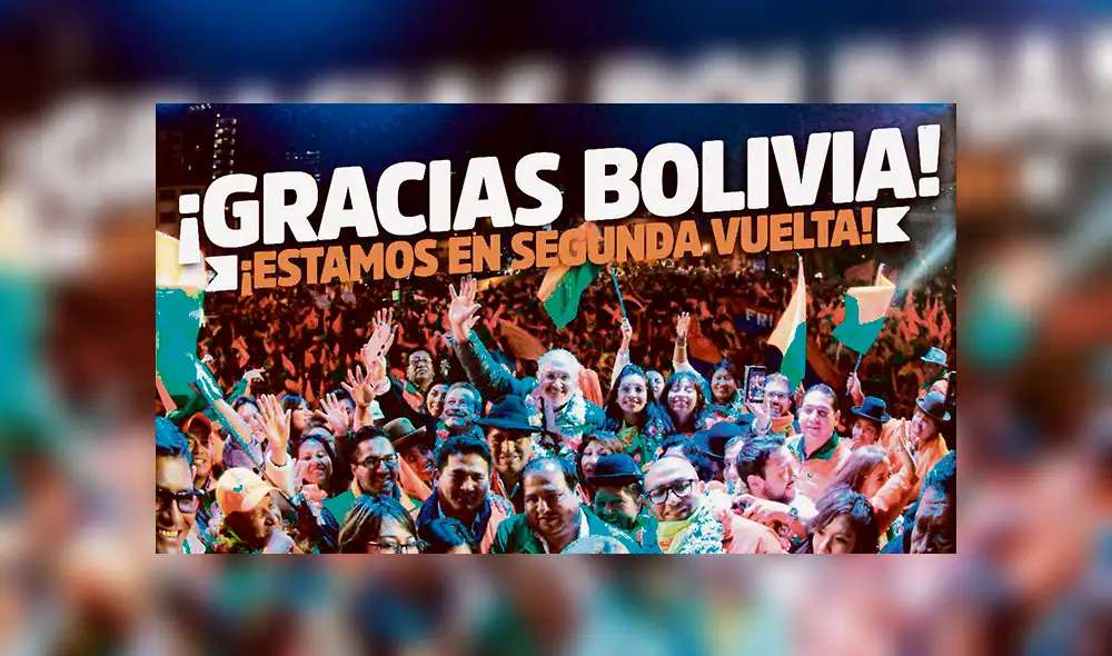 Bolivia decidirá su futuro político en segunda vuelta