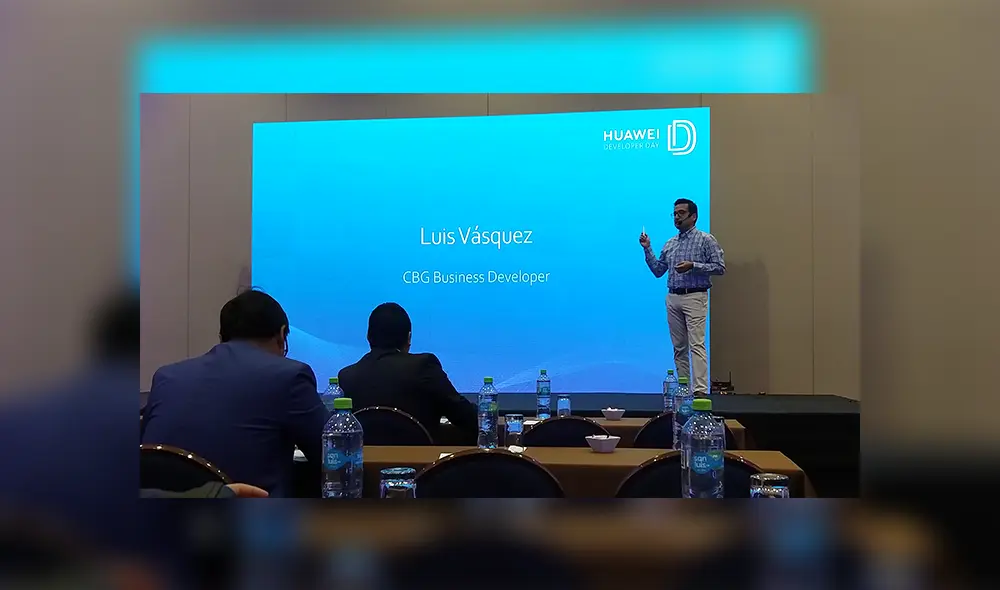 Luis Vásquez Villalobos, Business Developer de Huawei Perú. | Foto: Carol Larrain.