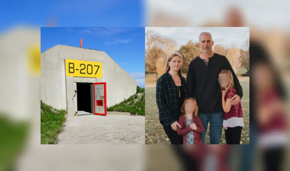 Compraron el búnker subterráno hace tres años y llevan una semana viviendo allí. (Foto: RT)