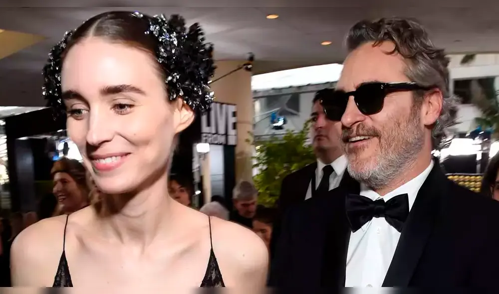 La historia de amor de Joaquin Phoenix y Rooney Mara, cómo se conocieron los actores que esperan a su primer hijo