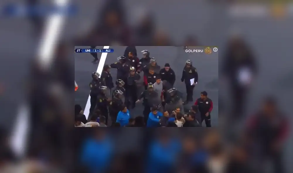 La dura recriminación de Nicolás Córdova a Horacio Benincasa en el clásico [VIDEO]