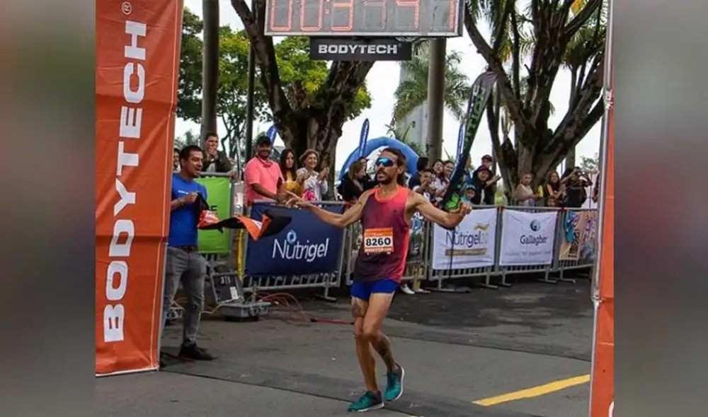 El Instagram del corredor se llenó de comentarios de gente enfurecida por el hecho. Foto: Instagram.