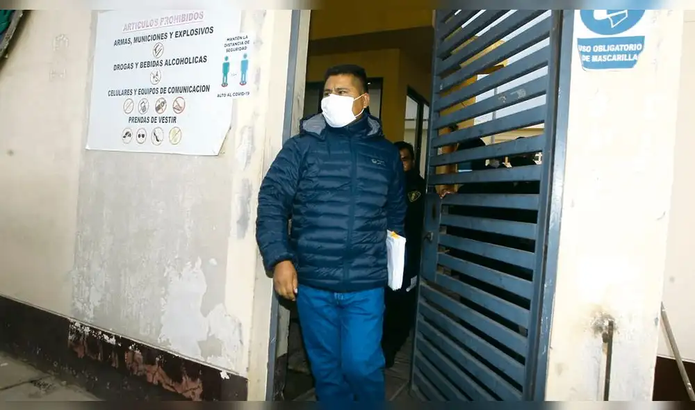 LIBRE. En horas de la tarde de ayer, Walter Aduviri abandono el penal de Yanamayo luego de un año y tres meses.