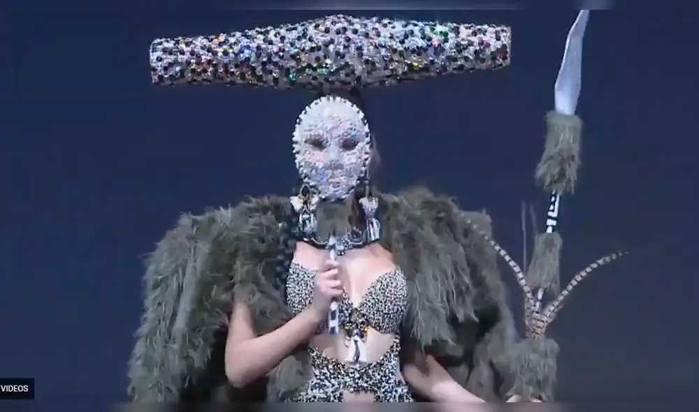 Miss Universo: modelo chilena enamora al jurado en desfile de trajes típicos