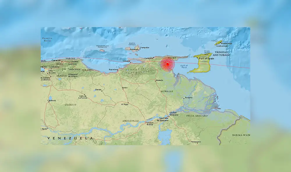 Venezuela: sismo de 7,3 sacude la costa norte del país