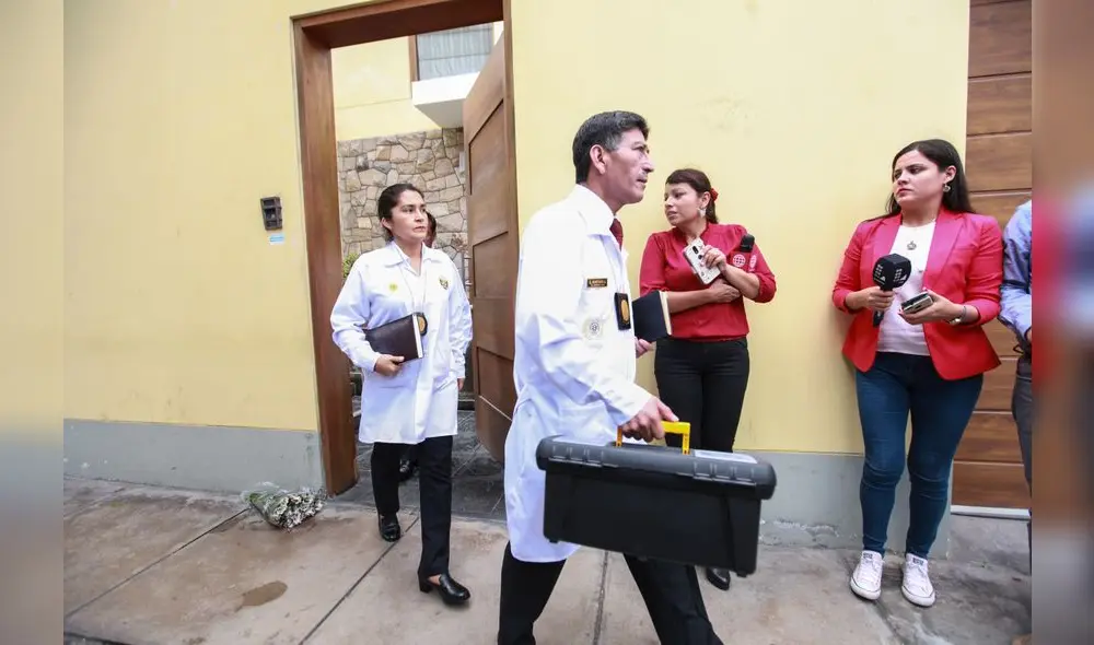 Ministerio Público reconstruye muerte de Alan García [FOTOS]