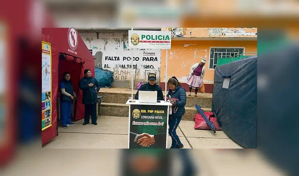 En Palca, la Policía no espera, sale a atender a vecinos En Palca, la Policía no espera, sale a atender a vecinos