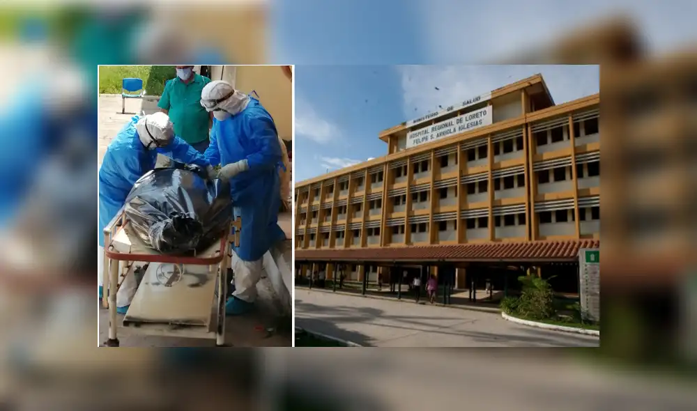Hospital Regional de Iquitos está colapsado en la segunda región con más casos de COVID-19. Foto: Composición Hospital Regional de Iquitos está colapsado en la segunda región con más casos de COVID-19. Foto: Composición