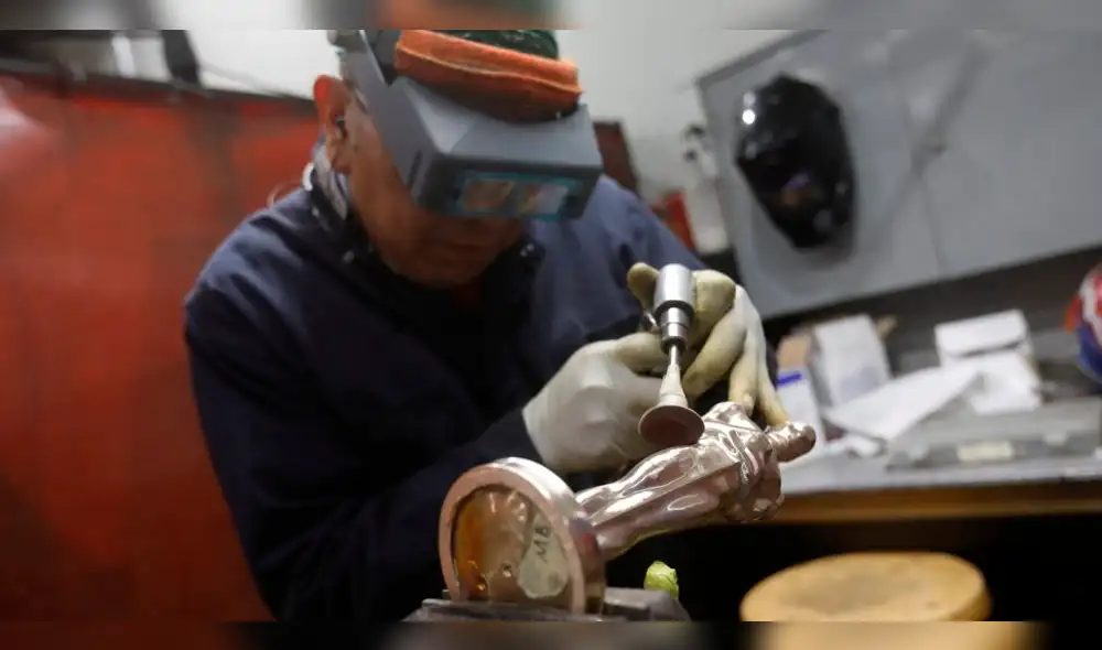 Oscar 2018: el minucioso procedimiento para crear las estatuillas [FOTOS]