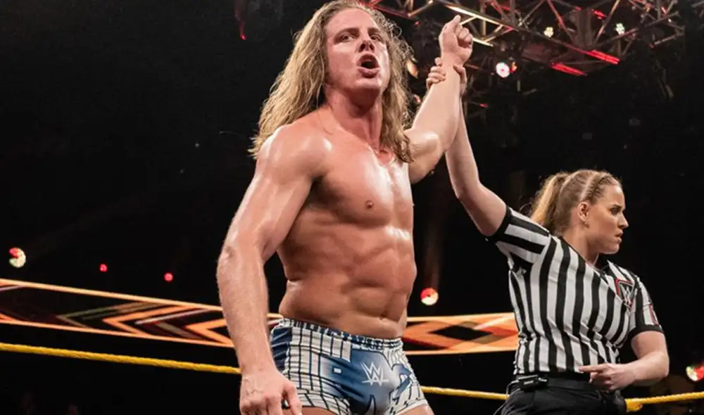 Matt Riddle acusado por supuesta violencia sexual a Candy Cartwright. | Foto: WWE