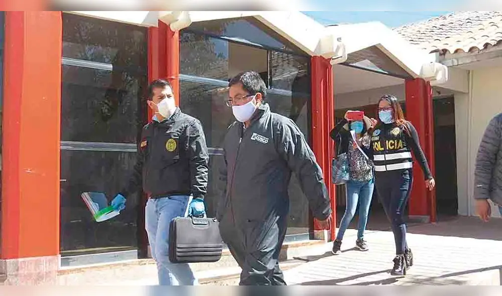 Diligencia. Policía Anticorrupción en Gobierno Regional. Diligencia. Policía Anticorrupción en Gobierno Regional.