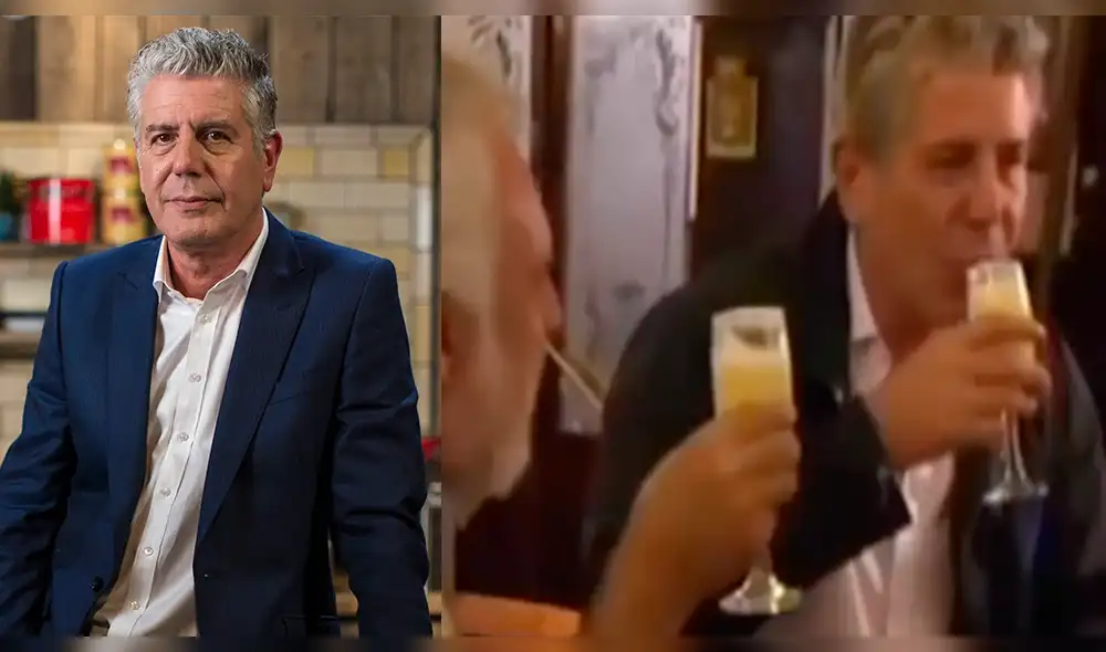 YouTube: El día que Anthony Bourdain probó el "pisco sour chileno" [VIDEO]