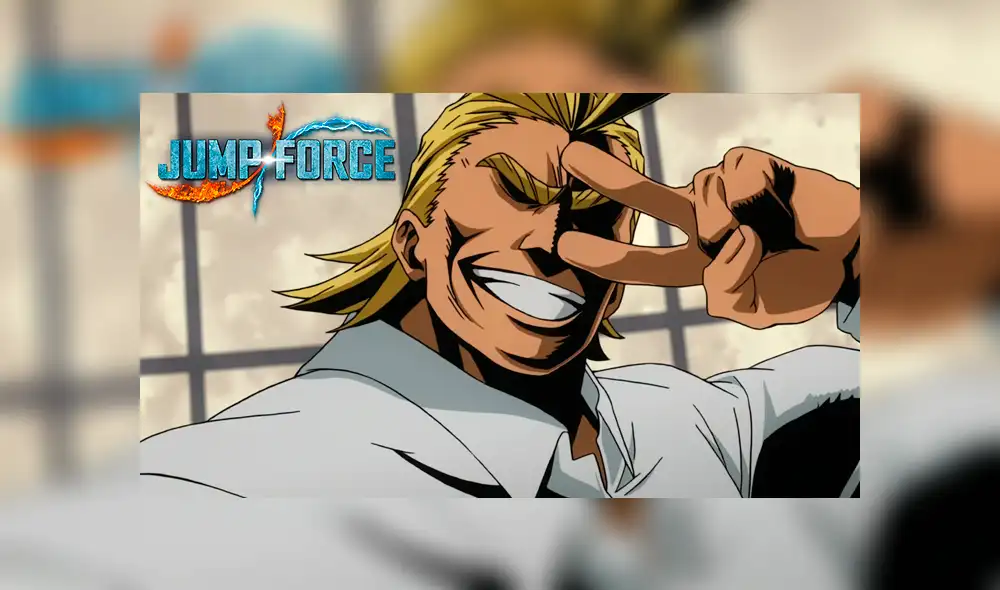 Jump Force: All Might, símbolo de la paz en Boku no Hero, aparece en increíbles imágenes 