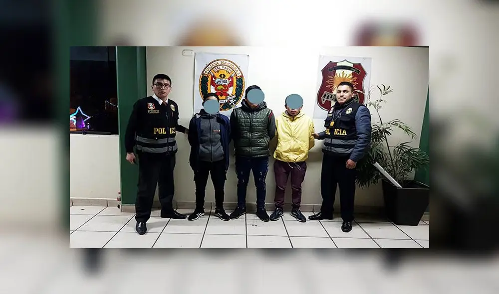 Policía los detuvo gracias a las cámaras de seguridad. Policía los detuvo gracias a las cámaras de seguridad.