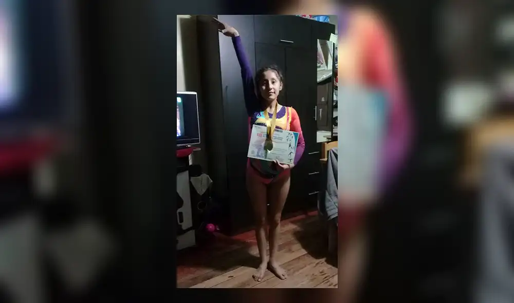 Huancayo: Gimnasta con miras al Campeonato Nacional de Gimnasia Artística 2018 