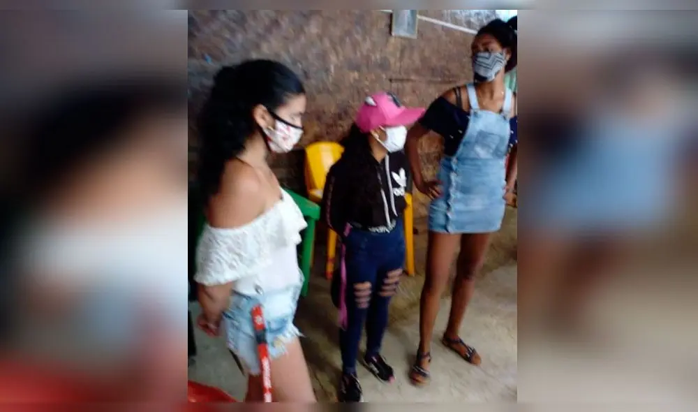 Féminas de nacionalidad extranjera estaban en el lugar. Féminas de nacionalidad extranjera estaban en el lugar.