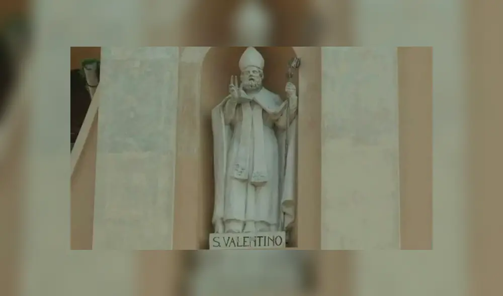 La figura de San Valentín también está representada en varias iglesias. La figura de San Valentín también está representada en varias iglesias.