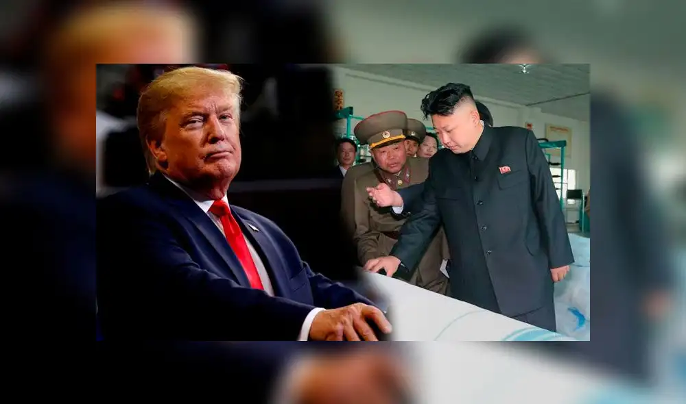 El presidente de los Estados Unidos ironizó con la amenaza de Kim Jong Un en conferencia de prensa. Foto: composición