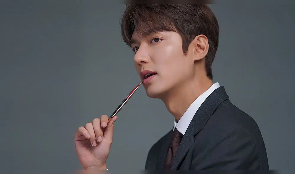 Lee Min Ho en detrás de escena para CF. Foto: MYM vía Naver