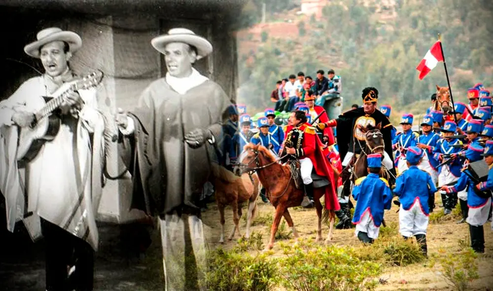 Batalla de Ayacucho: canciones y poemas narran la hazaña para conseguir la victoria y posterior independencia del Perú. Foto: composición Gerson Cardoso/LR/Discogs/Andina