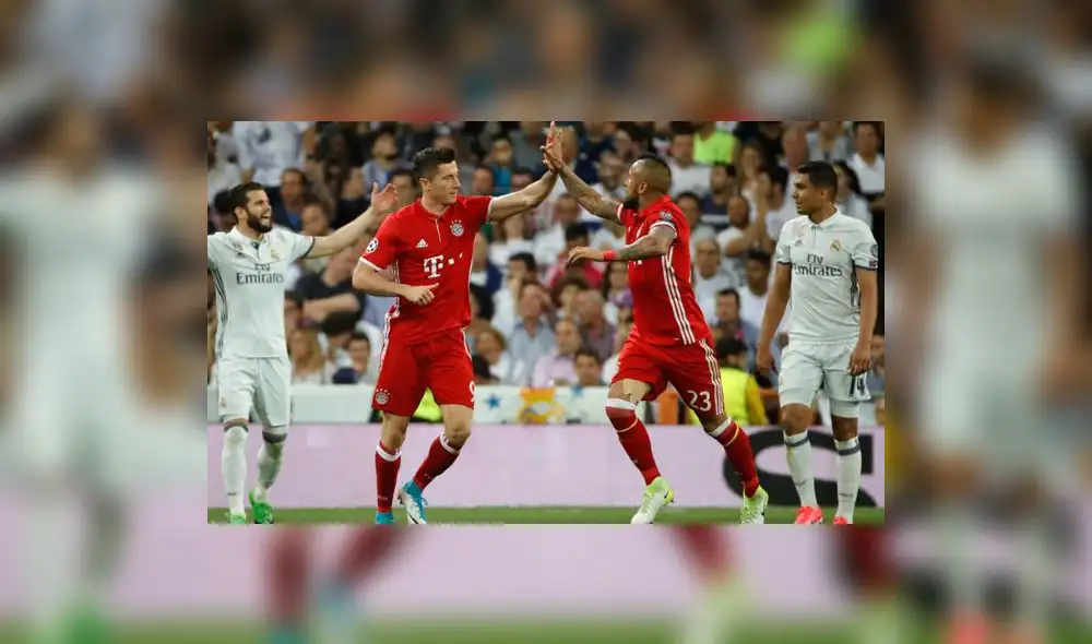 Real Madrid vs. Bayern Múnich: ver gol de Lewandowski de penal [VIDEO]