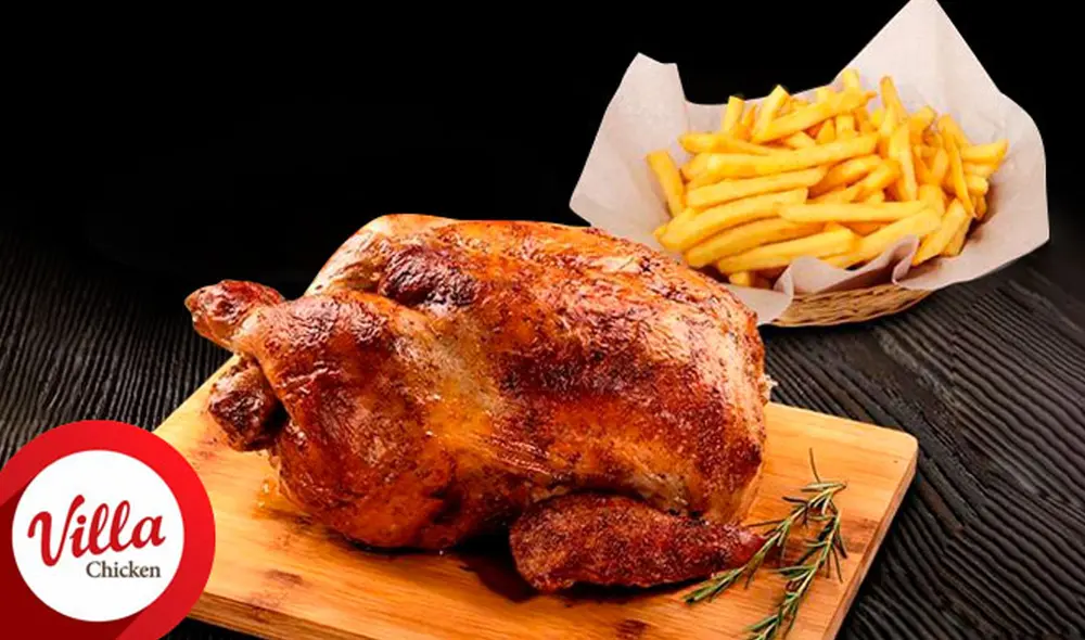 Villa Chicken festeja el día del pollo a la brasa este 18 de julio. Foto: difusión