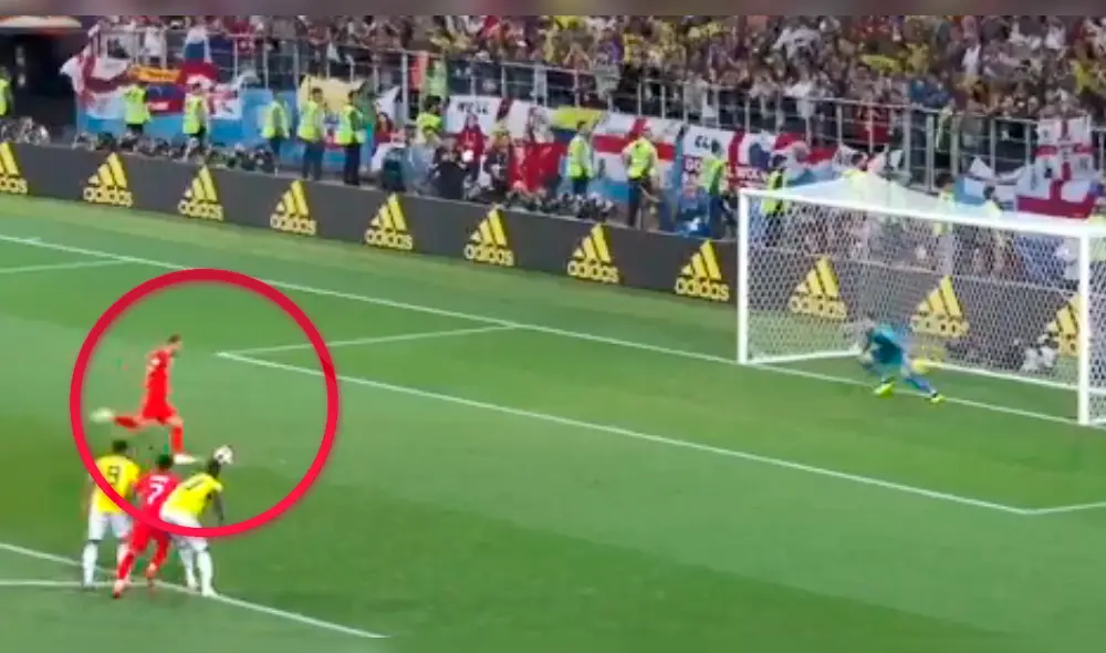 Colombia vs Inglaterra: gol de penal de Harry Kane para el 1-0 [VIDEO] 