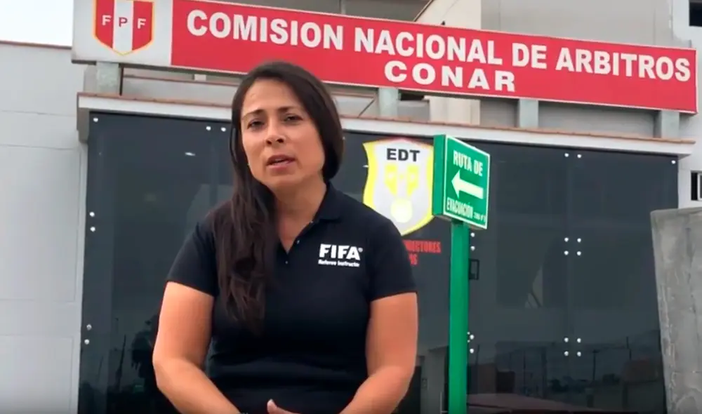 La Instructora FIFA Ana Pérez será la jefa del Departamento de Arbitraje de la Conar y eligirá a los árbitros en los partidos de la Liga 1 2020.