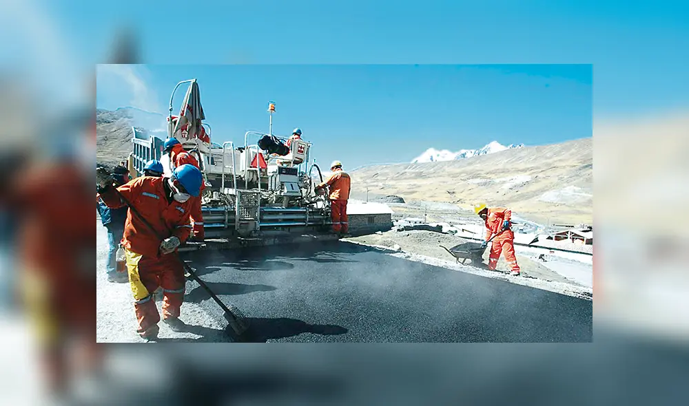Obras. Ministerio de Economía proyecta un crecimiento de 2,5% para la inversión pública.